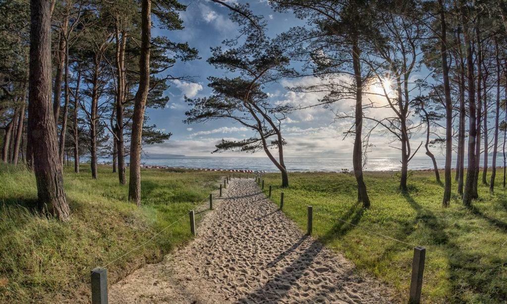 Direkt Am Strand Mit Meerblick Und Sauna - Fewo Strandidyll Binz Exterior photo
