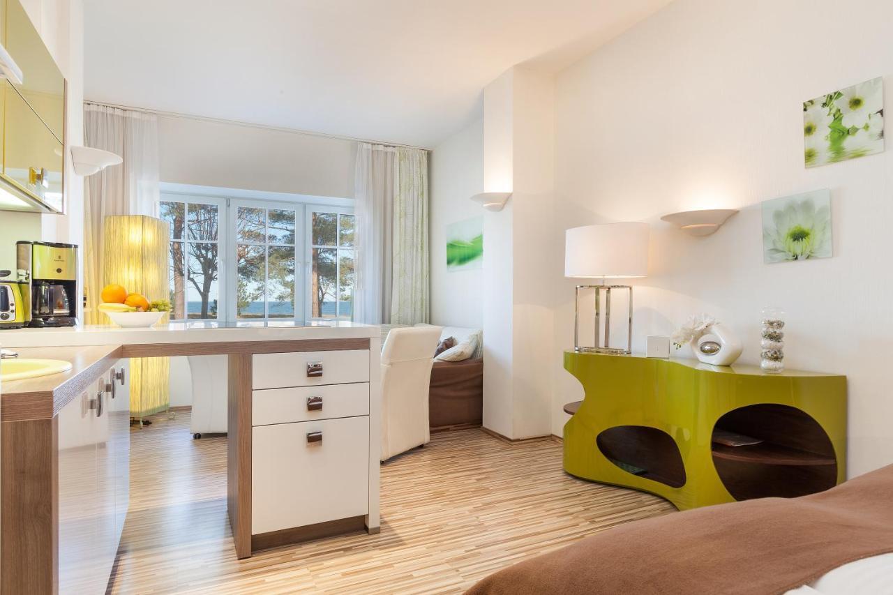 Direkt Am Strand Mit Meerblick Und Sauna - Fewo Strandidyll Binz Exterior photo
